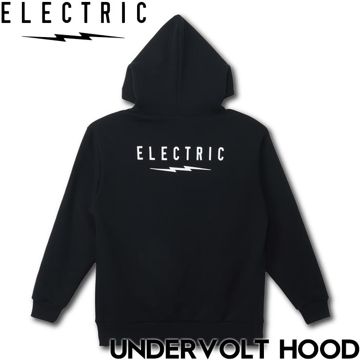 ELECTRIC エレクトリック UNDERVOLT HOOD プルオーバーパーカー フーディ E25FU07 BLACK 日本代理店正規品