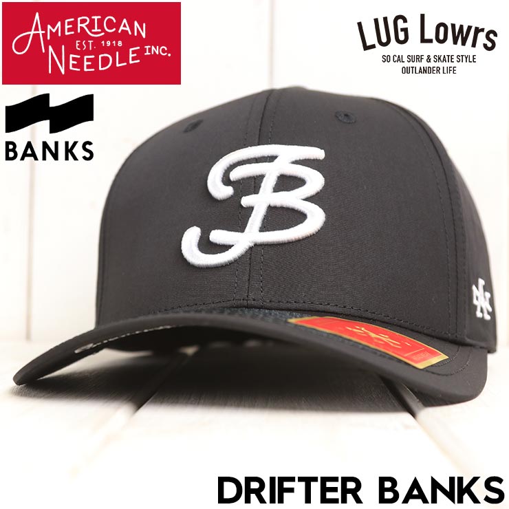 AMERICAN NEEDLE アメリカンニードル DRIFTER-BANKS BANKS JOURNAL コラボ スナップバックキャップ 帽子 SMU812A...