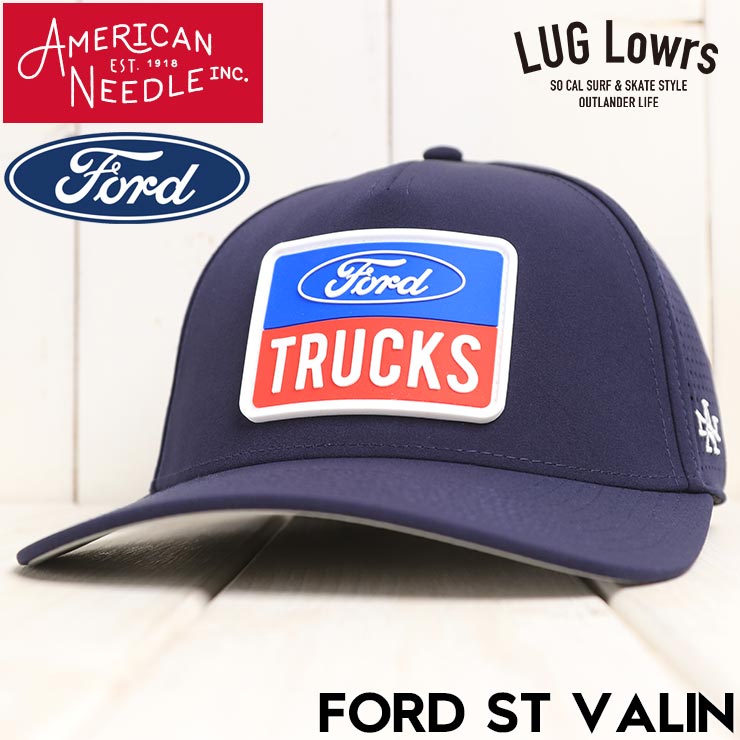 Rakuten - AMERICAN NEEDLE アメリカンニードル VALIN FORD コラボ パンチングメッシュ スナップバックキャップ 帽子 SMU841A-FORD 日本代理店正規品