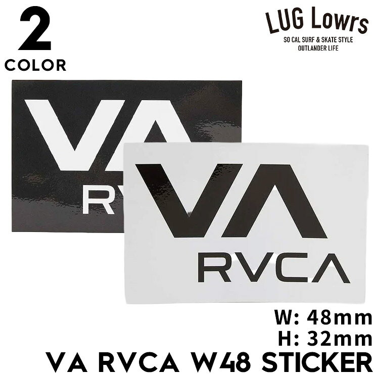RVCA ルーカ ステッカー VA RVCA W48 STICKER R24S006 日本代理店正規品