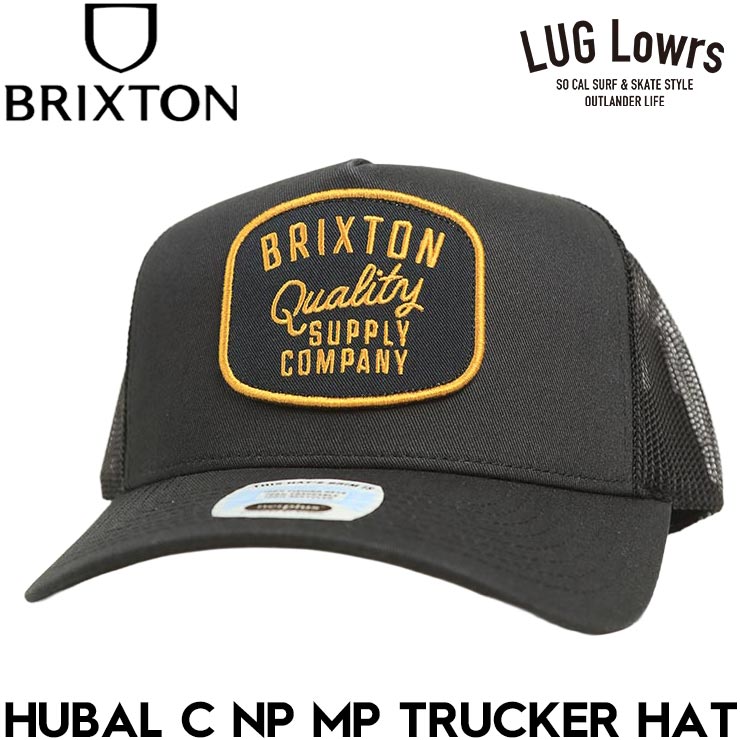 Rakuten - BRIXTON ブリクストン HUBAL C NP MP TRUCKER HAT スナップバック メッシュキャップ 帽子 メンズ レディース 12037 BLACK 26SP 日本代理店正規品