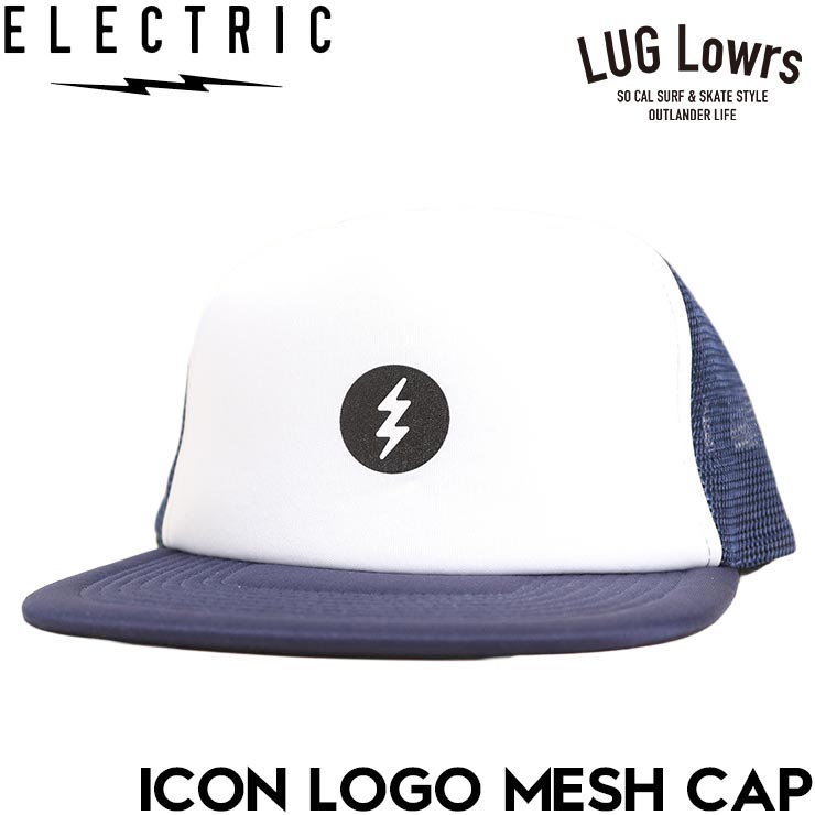 Rakuten - ELECTRIC エレクトリック スナップバック メッシュキャップ 帽子 ICON LOGO MESH CAP E26SC01 NAVY 日本代理店正規品