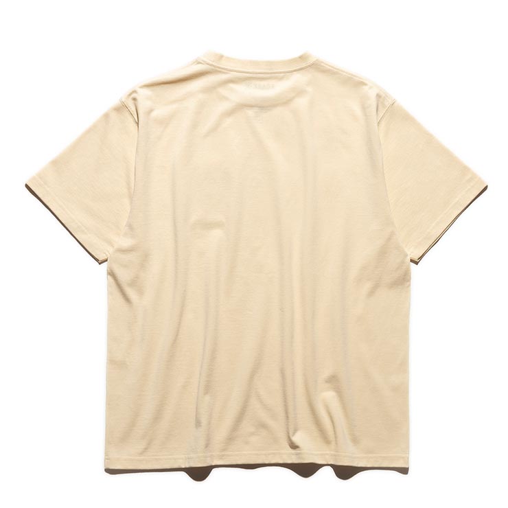 ROARK ロアーク メンズ Tシャツ 半袖 ポケットTシャツ ドライTシャツ 吸湿 消臭 LABEL POCKET FINE TECH DRY TEE RTJF1200-NAT 26SP 日本代理店正規品 2
