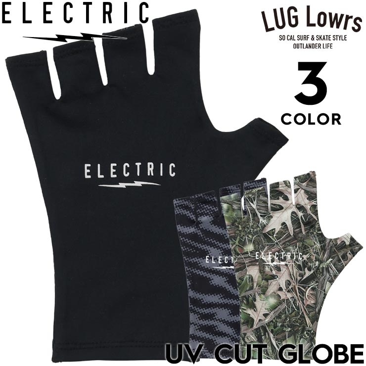 Rakuten - ELECTRIC エレクトリック UV CUT GLOVE UVカットグローブ 日除け 紫外線対策 EA122 26SP 日本代理店正規品
