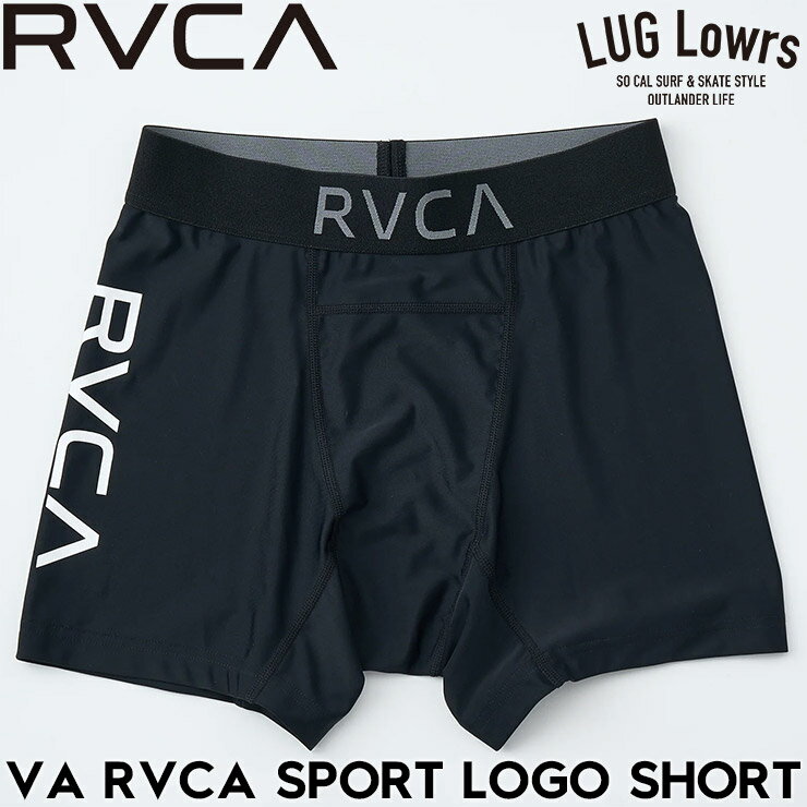 Rakuten - RVCA ルーカ メンズ ラッシュレギンス ショート丈 インナー 水陸両用 VA RVCA SPORT LOGO SHORT U BG041869 2026SP 日本代理店正規品