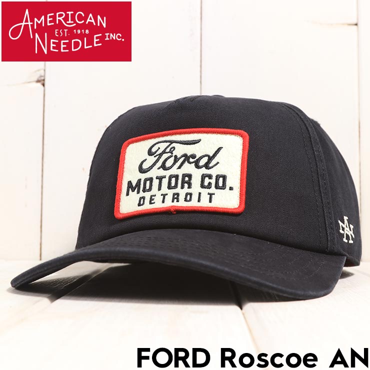 Rakuten - AMERICAN NEEDLE アメリカンニードル FORD Roscoe AN スナップバックキャップ 帽子 SMU769A-FORD 日本代理店正規品