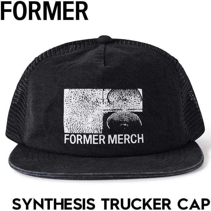 乐天商城 - FORMER フォーマー SYNTHESIS TRUCKER CAP メッシュキャップ 帽子 FHW-25301 25FA 日本代理店正規品