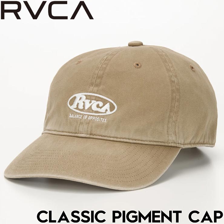 Rakuten - RVCA ルーカ CLASSIC PIGMENT CAP ストラップバックキャップ 帽子 BF042903 VKH 日本代理店正規品