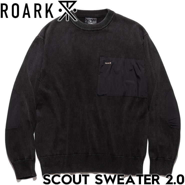 THE ROARK REVIVAL ХХ SCOUT SWEATER 2.0 åȥ󥻡 RKJ1150-BLK Ź