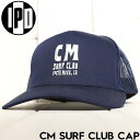 【送料無料】 帽子 メッシュキャップ IPD アイピーディー CM SURF CLUB CAP IPDHTCM-731 NVY 日本代理店正規品