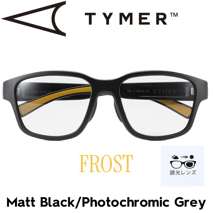 Ĵ 󥰥饹 TYMER ޡ FROST ե Matt Black/Photochromic Grey TY104-M...