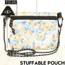 【クリアランスセール】 サコッシュ ショルダーポーチ バッグ POLeR ポーラー STUFFABLE POUCH 251MCV0134 MULTI 日本代理店...