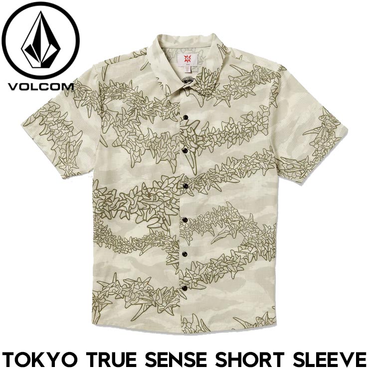 【クリアランスセール】 半袖シャツ VOLCOM ボルコム ヴォルコム TOKYO TRUE SENSE SHORT SLEEVE A0412500 LIGHT...