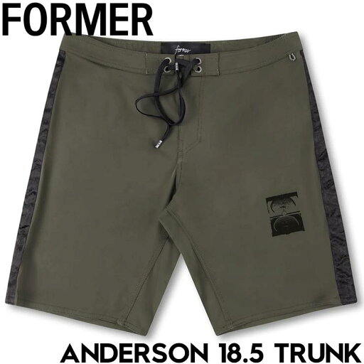 ボードショーツ ストレッチショーツ FORMER フォーマー ANDERSON 18.5 TRUNK FBO-25201 KHAKI 25SU 日本代理店正規品 ボードショーツ ストレッチショーツ FORMER フォーマー ANDERSON 18.5 TRUNK FBO-25201 KHAKI 25SU 日本代理店正規品