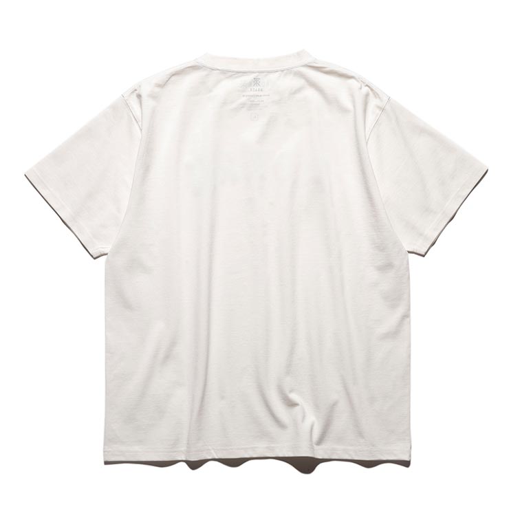 半袖Tシャツ ファインテックドライ ROARK ロアーク MEDIEVAL FINE TECH DRY TEE RTJF1122-WHT 25SU 日本代理店正規品 2