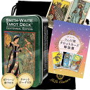 【67ページ日本語解説書付き】タロットカード スミス ウェイト センテニアル タロット Smith-Waite Centennial Tarot Deck in a Tin 80枚 缶入り ポケットサイズ タロット占い 定番 人気 初心者 入門 セット ポーチ ウエイト版 ライダー版 送料無料 lulucouture 正規品