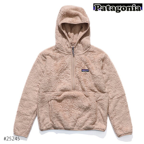 パタゴニア/patagonia 25245 ウィメンズ ロス ガトス フーデッド プルオーバー Women 039 s Los Gatos Hooded Fleece Pullover ハーフジップ フリース 防寒 もこもこ ジップ【あす楽】【送料無料】