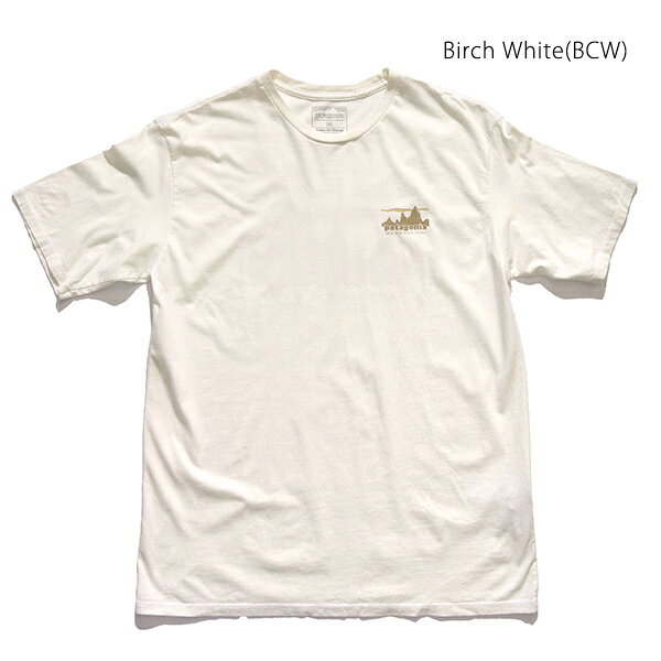 パタゴニア/patagonia 37534 Mens 73 Skyline Organic T-Shirt メンズ 73 スカイライン オーガニック Tシャツ 半袖 ロゴ 登山 アウトドア レギュラーフィット トップス グラフィック バックプリント【ネコポス発送】
