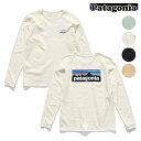 パタゴニア/patagonia 37603 ウィメンズ ロングスリーブ P-6ロゴ レスポンシビリティー Women 039 s Long-Sleeved P-6 Logo Responsibili-Tee 長袖 ロゴT Tシャツ ロンT レギュラー フィット レディース【あす楽】【送料無料】