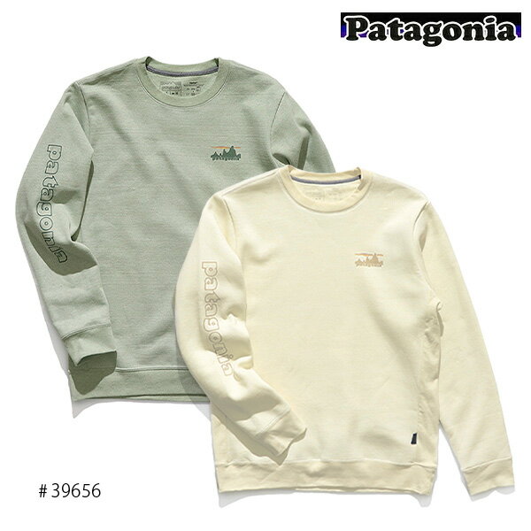 パタゴニア/patagonia 39656 73 スカイライン・アップライザル・クルー・スウェットシャツ 73 Skyline Uprisal Crew Sweatshirt 長袖 ロゴ 裏起毛 アウトドア カジュアル【あす楽】【送料無料】