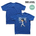 ファイブハンドレットレベル/500 LEVEL Shohei Ohtani Los Angeles D Cartoon 大谷翔平 キッズ Tシャツ ユース 半袖 KIDS YOUTH TEE ロサンゼルス・ドジャース アメリカ 野球 MLB メジャーリーグ【あす楽】【送料無料】