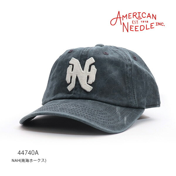 AMERICAN NEEDLE/アメリカンニードル 44740A NAH 南海ホークス キャップ ソフトバンクホークス プロ野球 帽子 メンズ レディース ベースボールキャップ アメリカ ウォッシュ加工【ネコポス発送】