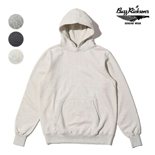 �Х��ꥯ����/BUZZ RICKSON'S BR68914 SET-IN SWEAT PARKA �ѡ����� Ĺµ �ա��ǥ��� �ȥåץ� ��� ��ǥ����� ��...