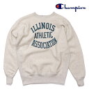 チャンピオン/Champion C3-Y019 リバースウィーブ(R) 2ndパテントモデル クルーネックスウェットシャツ 24FW TRUE TO ARCHI...