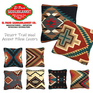 ѥɥ֥󥱥å/el paso saddleblanket Desert Trail Wool Accent Pillow Covers ǥȥ쥤륦 å󥫥С ԥ  8Color ͥƥ 󻨲 ͥƥ ƥꥢ  ȥɥ סڤڡ̵ۡ