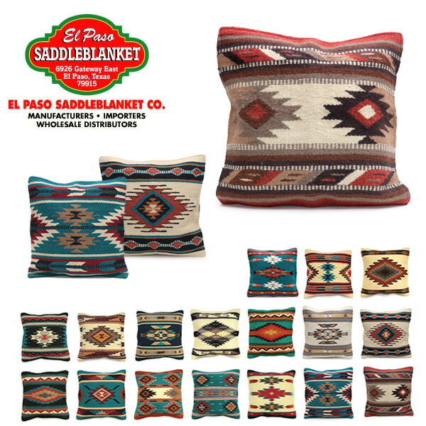 エルパソ ブランケット エルパソサドルブランケット/el paso saddleblanket Maya Modern Pillows 3 クッションカバー ピロー　枕　12Color　ネイティブ柄　アジアン雑貨　ネイティブ柄 インテリア おしゃれ【あす楽】