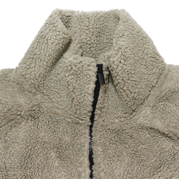 FOG ESSENTIALS/エッセンシャルズ Polar Fleece Full Zip Jacket フリース ジャケット ポーラーフリース フルジップ ジッパー 羽織り もこもこ 正規品 トップス 長袖 メンズ エフオージー ユニセックス 人気 ダークオートミール Dark Oatmeal【あす楽】【送料無料】