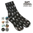 ジムマスター/gym master G857329 ハッピーペイント クルーソックス ロングソックス クルーレングス 靴下 23-25cm / 25-27cm メンズ レディース カラフル ポップ かわいい レスラー 総柄 派手 オールシーズン【ネコポス発送】(4)