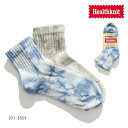 ヘルスニット/Healthknit 191-3691 タイダイ 2Pソックス ショートソックス 靴下 ハーフソックス クウォーターソックス メンズ レディース【...