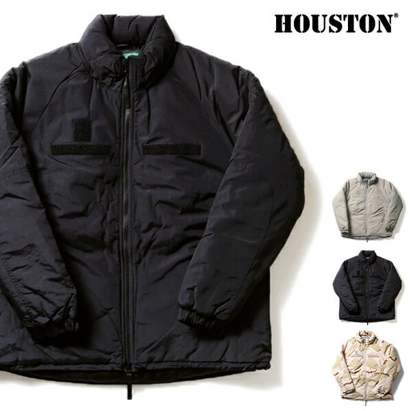 ヒューストン/HOUSTON 50323 LEVEL7 JACKET / レベル7 ジャケット アウター ダウン ジッパー ナイロン スタンドネック フード収納 中綿 暖かい あたたかい 保温 防寒 防風 撥水 メンズ レディース トップス 秋 冬【送料無料】