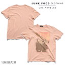 ジャンクフード クロージング/JUNK FOOD CLOTHING 12MXBEA231 THE BEATLES VINTAGE TEE 半袖 Tシャツ ロックT バンドT ビートルズ ヴィンテージ コットン メンズ