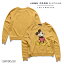 󥯥ա /JUNK FOOD CLOTHING 12WXDIS258 WOMEN'S MICKEY MOUSE FLEECE VINTAGE RAGLAN PULLOVER å Ĺµ ΢ ǥ Honey Gold ߥå ǥˡڤڡ̵ۡ