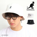 カンゴール/KANGOL 230-069602 WASHED BUCKET ロゴ バケット ハット 帽子 メンズ レディース ユニセックス ストリート カジュア...