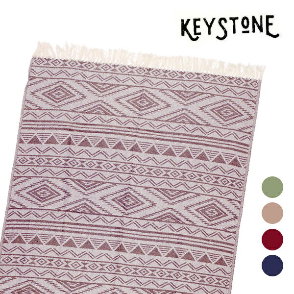 乐天商城 - キーストーン/KEYSTONE IN012461 / IN012478 / IN012485 / IN012492 アップサイクル コットンスロー ナバホ ブランケット ひざ掛け ブランケット インテリア アウトドア おしゃれ 誕生日 お祝い ギフト プレゼント ブラウン バーガンディ カーキ ネイビー【送料無料】