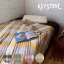キーストーン/KEYSTONE IN0577 アップサイクル コットンスロー チェッカー マルチカバー ブランケット インテリア おしゃれ 誕生日 ギフト お祝...