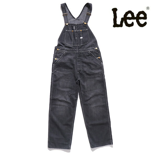 リー/Lee LM7254-9183 DUNGAREESオーバーオールパンツ/デニム オールインワン サロペット 綿100％ コッ..