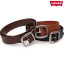 リーバイス/Levi's 1511646901 / 1511646902 / 1511646903 BELT ベルト 牛革 レザー カジュアル Free フリーサイズ メンズ レディース カジュアル フォーマル ビジネス シンプル 小物 頑丈 アウトドア おしゃれ ギフト クロ チョコ チャ【送料無料】