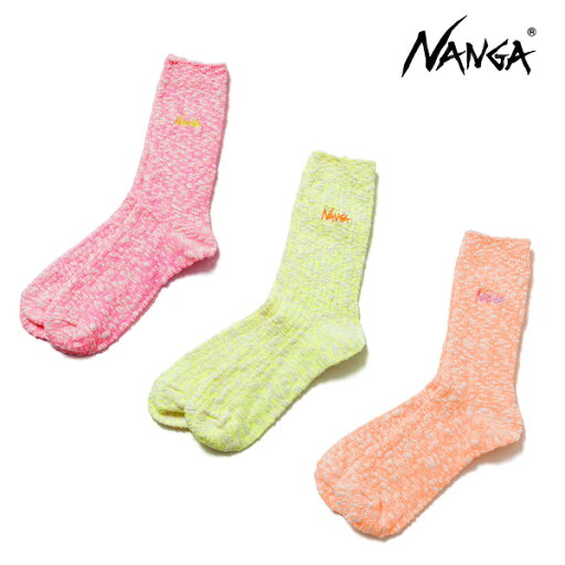 ナンガ/NANGA N2502-3H314Z NANGA COLOR SLAB YARN 3/4 SOCKS カラースラブヤーン3/4 ソックス 靴下 クォーター丈 23cm-25cm 25cm-27cm メンズ レディース アウトドア イエロー ピンク オレンジ【ネコポス発送】 ナンガ/NANGA N2502-3H314Z NANGA COLOR SLAB YARN 3/4 SOCKS カラースラブヤーン3/4 ソックス 靴下 クォーター丈 23cm-25cm 25cm-27cm メンズ レディース アウトドア イエロー ピンク オレンジ【ネコポス発送】