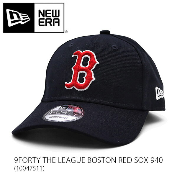 ニューエラ/NEW ERA 10047511 9FORTY THE LEAGUE BOSTON RED SOX 940 ボストン・レッドソックス キャップ 帽子 MLB球団 ロゴ メンズ レディース サイズ調節可能 マジックテープ 人気 NAVY ネイビー