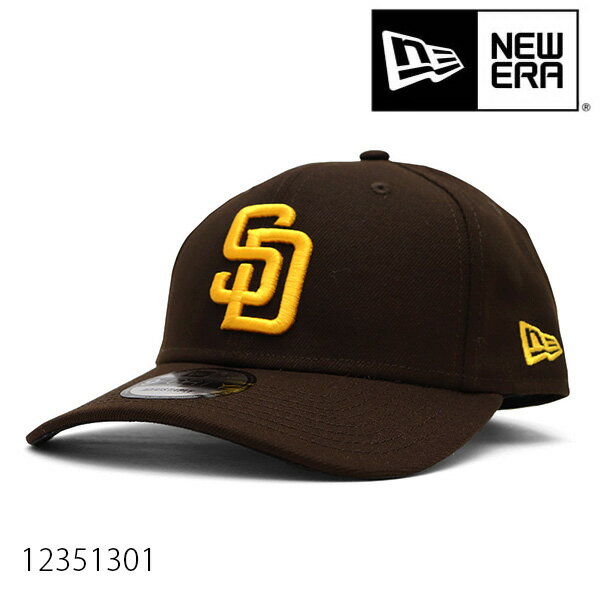 ニューエラ/NEW ERA 12351301 9FORTY THE LEAGUE SAN DIEGO PADRES 940 キャップ 帽子 MLB球団 ロゴ メンズ レディース サイズ調節可能 マジックテープ 人気 BROWN ブラウン【あす楽】