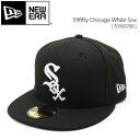 ニューエラ/NEW ERA 70358700 59fifty Chicago White Sox シカゴ ホワイトソックス 帽子 キャップ CAP ロゴ メンズ レディース ブラック BLACK 球団CAP メジャーリーグ公式野球帽【あす楽】【送料無料】