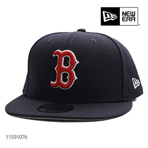 ニューエラ/NEW ERA 11591076 9FIFTY BASIC SNAP BOSTON RED SOX 950 ボストン・レッドソックス キャップ 帽子 MLB球団 ロゴ メンズ レディース サイズ調節可能 スナップバック 人気 NAVY ネイビー【あす楽】【送料無料】