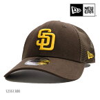 ニューエラ/NEW ERA 12351300 9FORTY SAN DIEGO PADRES 940 サンディエゴ・パドレス メッシュ キャップ 帽子 MLB球団 ロゴ メンズ レディース サイズ調節可能 マジックテープ 人気 BROWN ブラウン【あす楽】