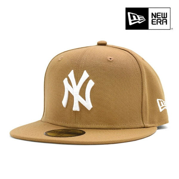 ニューエラ/NEW ERA 14525198 59FIFTY ニューヨーク・ヤンキース ウィート×ホワイト 5950 キャップ New York Yankees CAP 帽子 アウトドア メンズ レディース ユニセックス 人気 ベースボール 野球 MLB【送料無料】