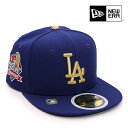ニューエラ/NEW ERA 60566605 59FIFTY MLBGOLD 2025 Los Angeles Dodgers 950 キャップ WORLD S...