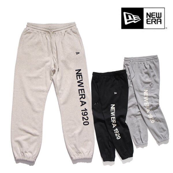 ニューエラ/NEW ERA 14682642 / 14682643 / 14682644 裏毛 スウェットパンツ NEW ERA 1920 オートミー..